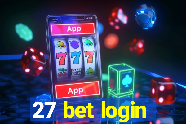 27 bet login